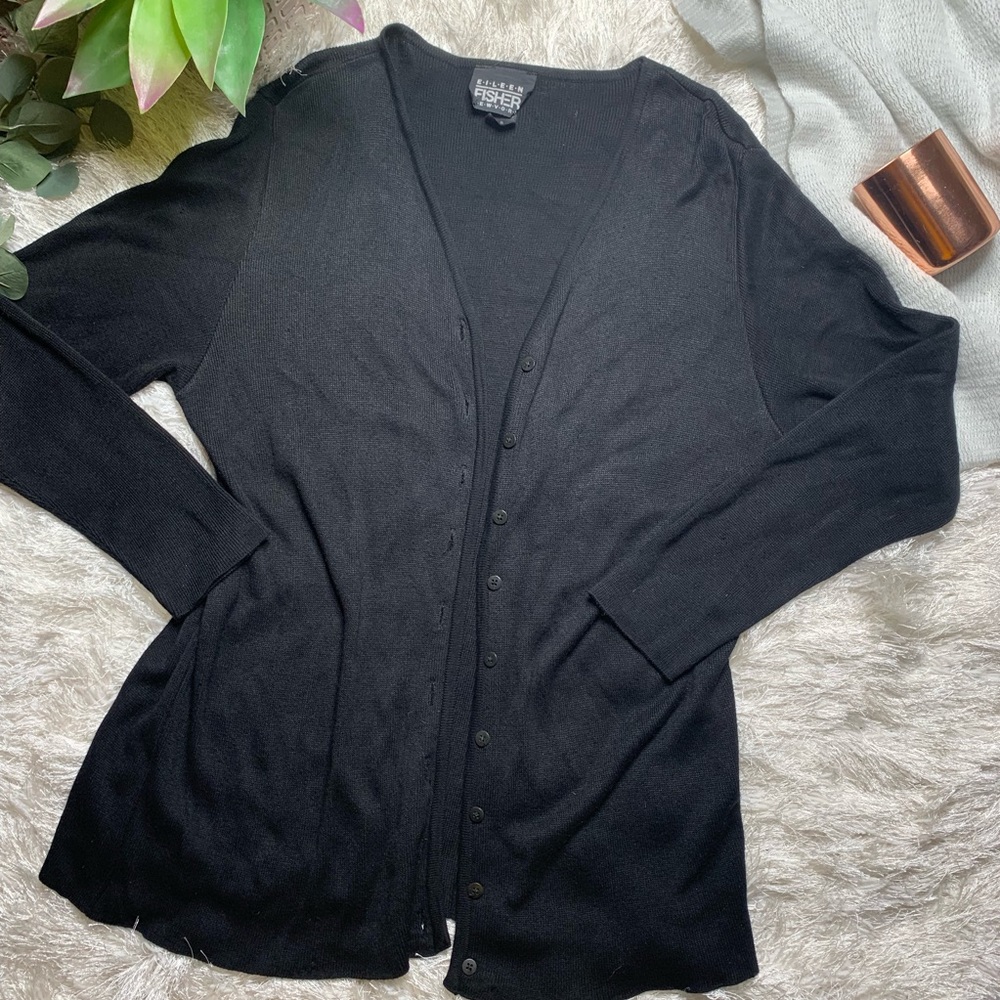 Eileen Fisher Sweater Cardigan - Picture 3 of 6